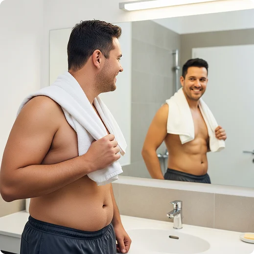 HD Male Liposuction Image